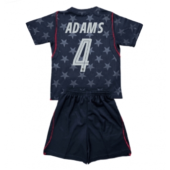 Billige Fotballdrakt Forente stater Tyler Adams #4 Replika Bortedraktsett Barn VM 2026 Kortermet (med bukser)